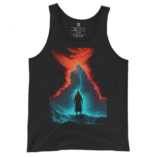 Moses Parting Red Sea - Mens 100% Cotton Tank