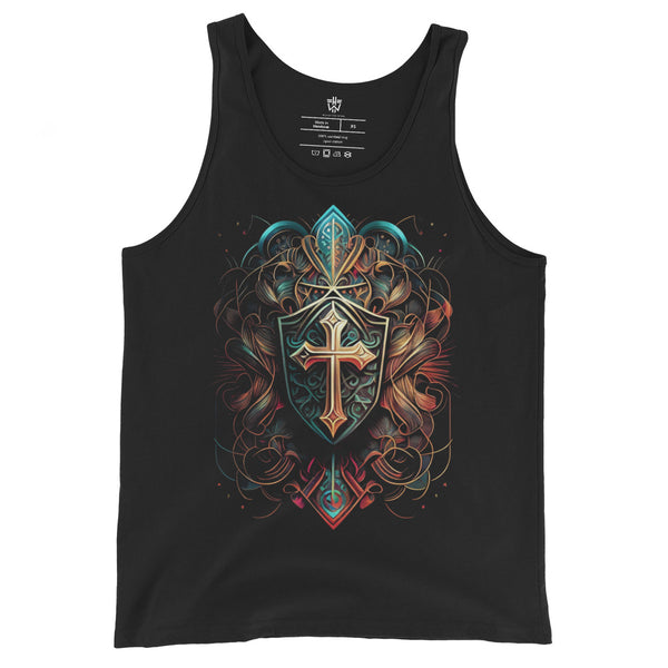 Shield Of Faith - Mens 100% Cotton Tank