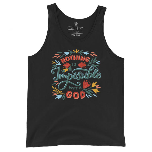 Nothings Impossible - Womens 100% Cotton Tank