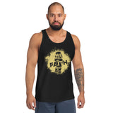 We Walk by Faith - Mens 100% Cotton Tank