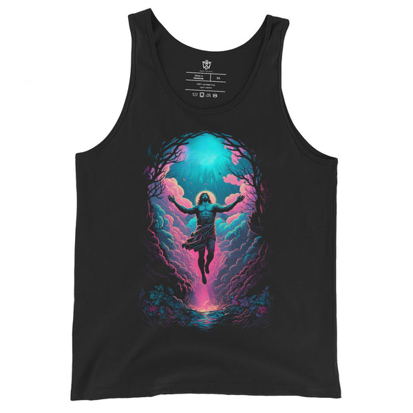 Jesus Ascends - Womens 100% Cotton Tank