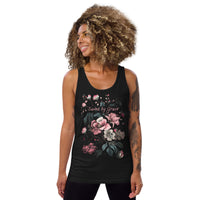 Saved by Grace - Womens 100% Cotton Tank