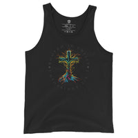 Rooted in Christ - Womens 100% Cotton Tank