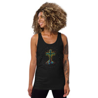 Rooted in Christ - Womens 100% Cotton Tank