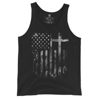 One Nation Under God - Womens 100% Cotton Tank