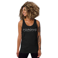 Forgive - Womens 100% Cotton Tank (black)