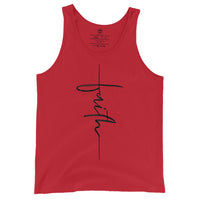 Faith - Mens 100% Cotton Tank