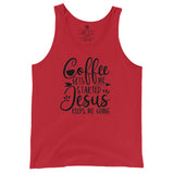 Coffee and Jesus - Womens 100% Cotton Tank