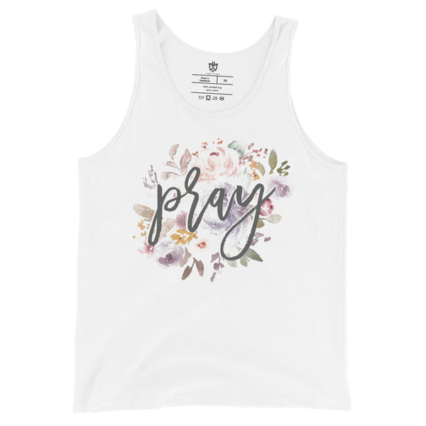 Pray - Womens 100% Cotton Tank