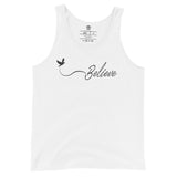 Believe - Womens 100% Cotton Tank