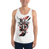 Tribal Cross - Mens 100% Cotton Tank