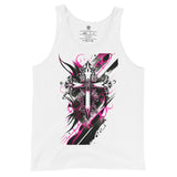 Tribal Cross - Womens 100% Cotton Tank