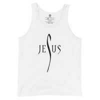 Walk Upright - Mens 100% Cotton Tank (white)