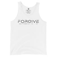 Forgive - Mens 100% Cotton Tank (white)