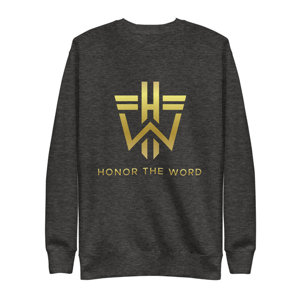 Honor The Word -  Womens Premium Soft Fleece Sweatshirt (more colors)