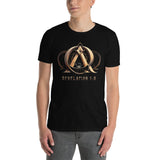 Alpha and Omega - Mens 100% Cotton T-Shirt (gold)