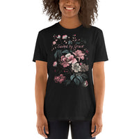 Saved by Grace - Womens 100% Cotton T-Shirt