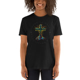 Rooted in Christ - Womens 100% Cotton T-Shirt