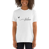 Believe - Womens 100% Cotton T-Shirt