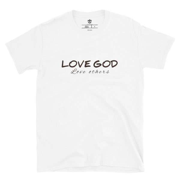 Love God/Love others - Womens 100% Cotton T-Shirt